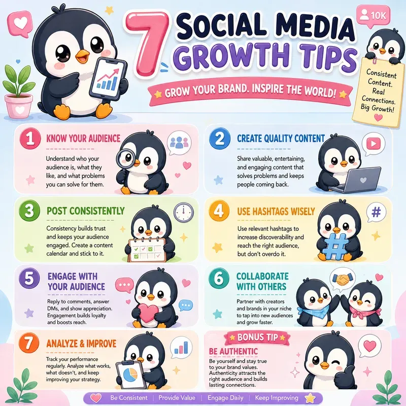 Cute Character Infographics
