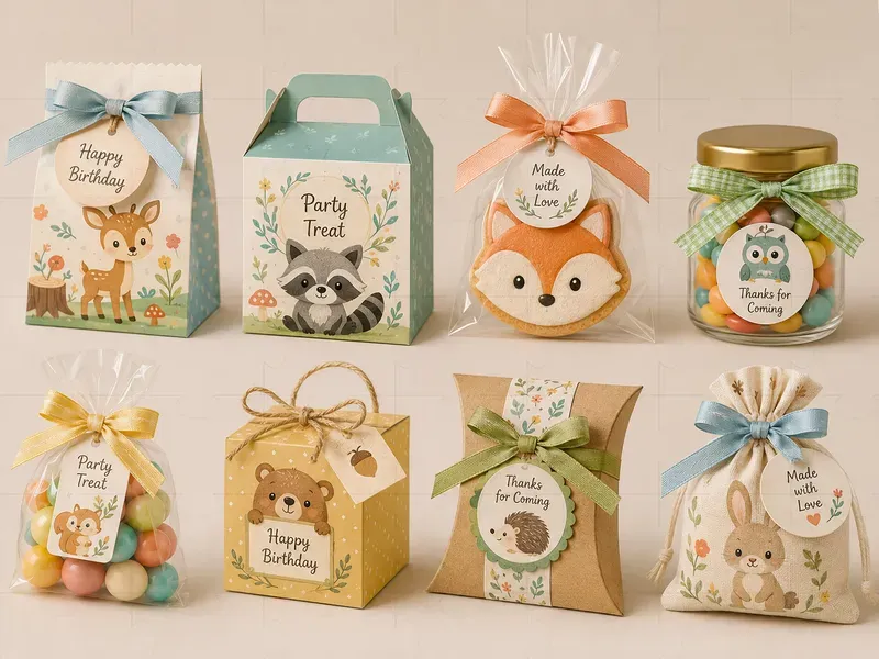 Birthday Gift Favor Packagings