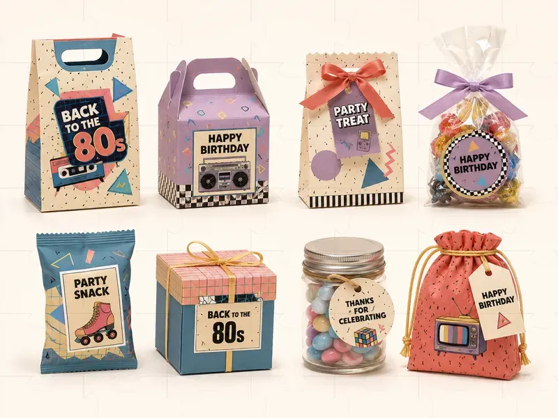 Birthday Gift Favor Packagings