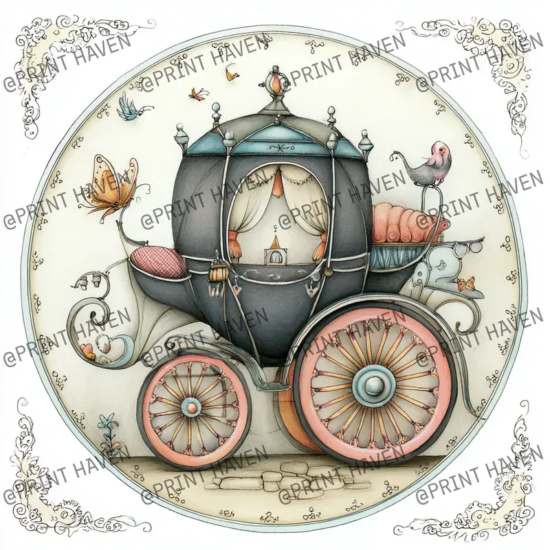 Cute Halloween Round Icons