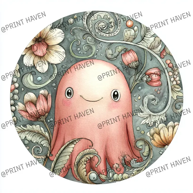 Cute Halloween Round Icons