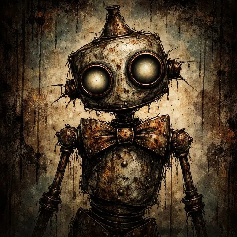 Whimsical Macabre Character Illustrations
