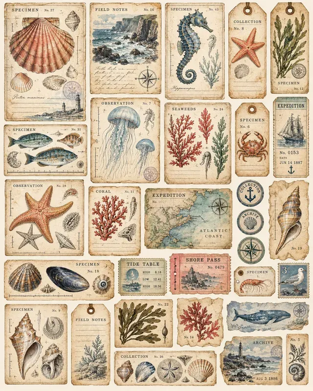 Ocean Naturalist Ephemera