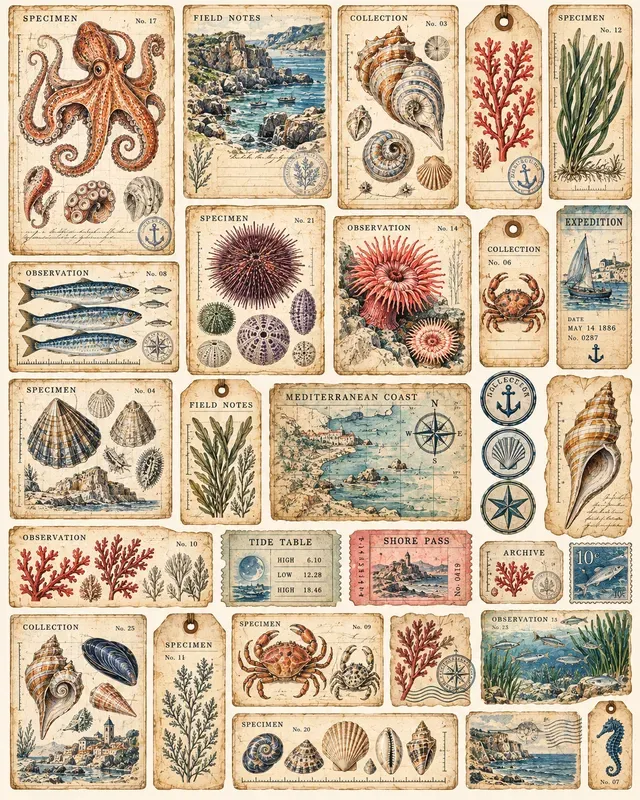 Ocean Naturalist Ephemera