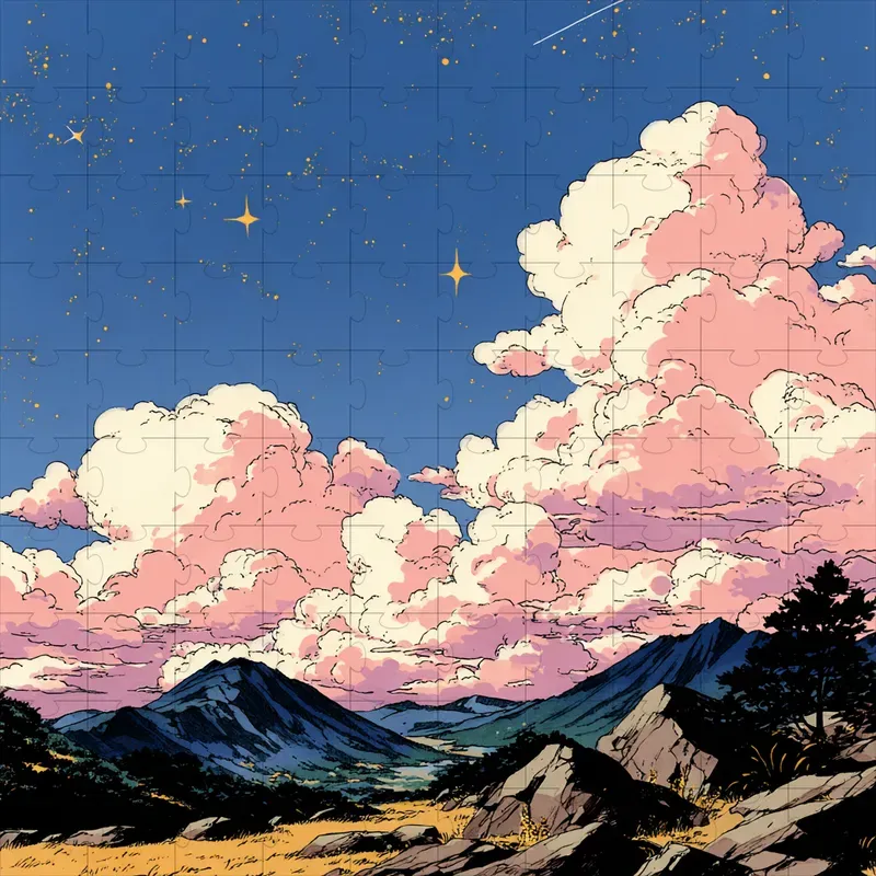 Anime Ink Retro Pastel Manga