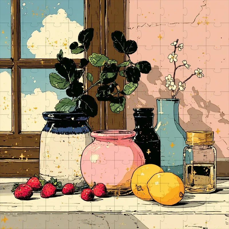 Anime Ink Retro Pastel Manga