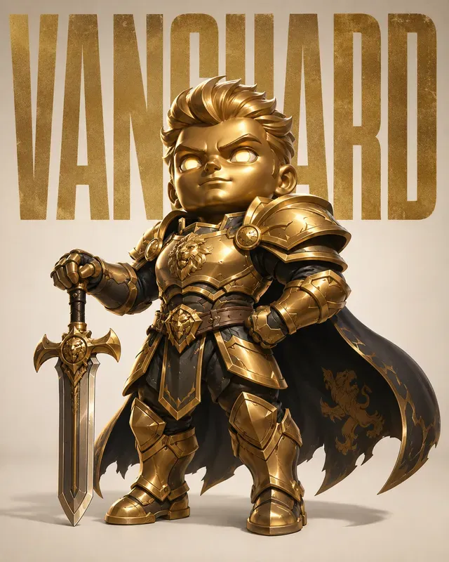 Chibi Hero Title Posters