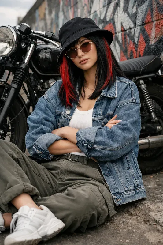 Street Fashion Editorial Car Poses