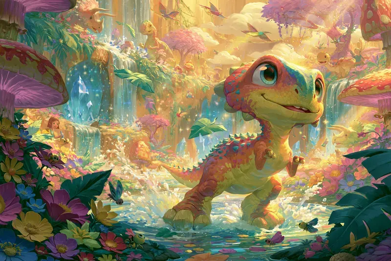 Childrens Storybook Kawaii Cartoons