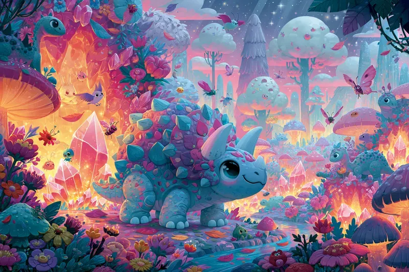 Childrens Storybook Kawaii Cartoons