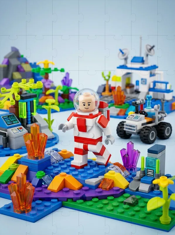 Brick Figure Story Scenes