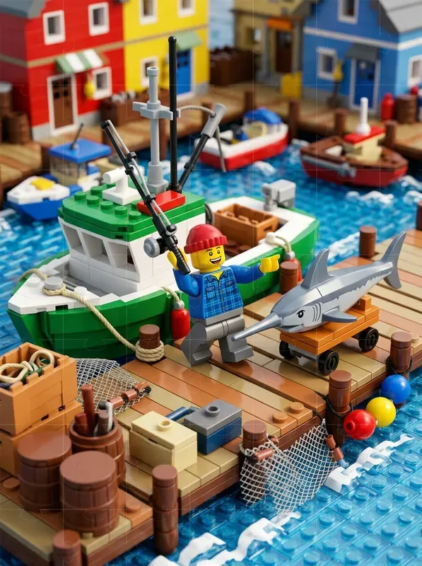 Brick Figure Story Scenes