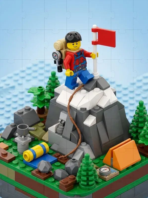 Brick Figure Story Scenes