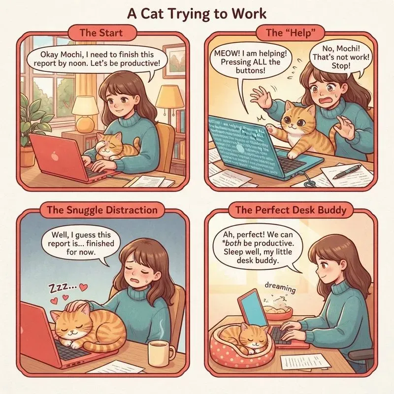 Cute 4panel Comic Creators