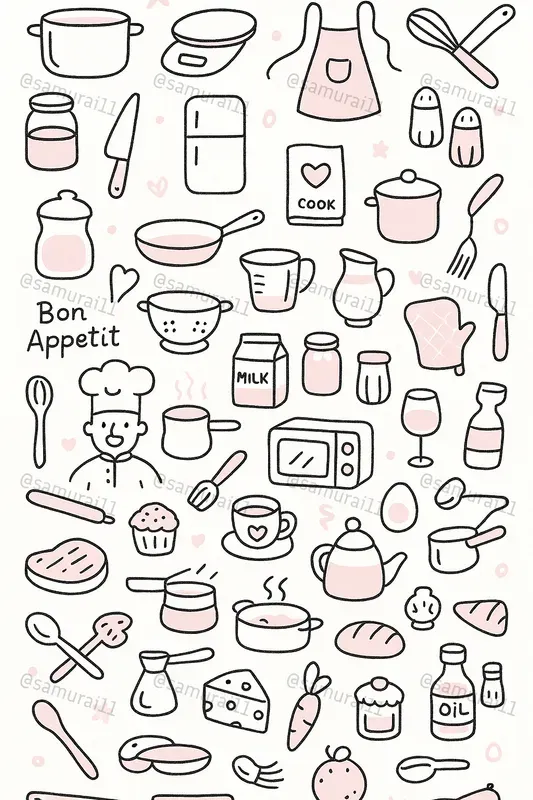 Cute Kawaii Doodle Art For Wallpapers