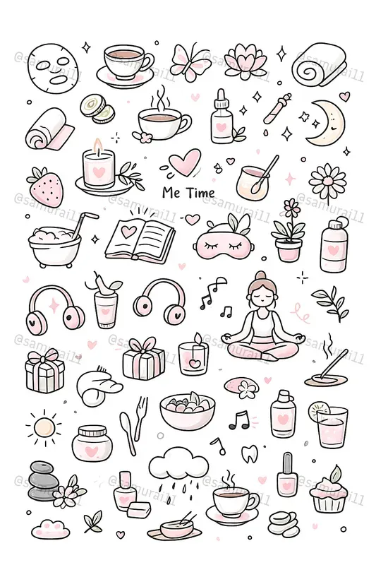 Cute Kawaii Doodle Art For Wallpapers