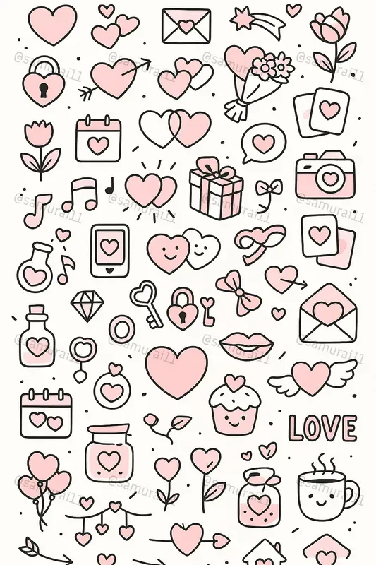 Cute Kawaii Doodle Art For Wallpapers