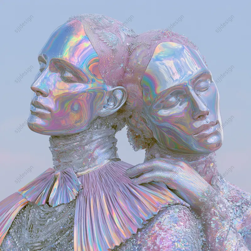 Prismveil Holographic Art