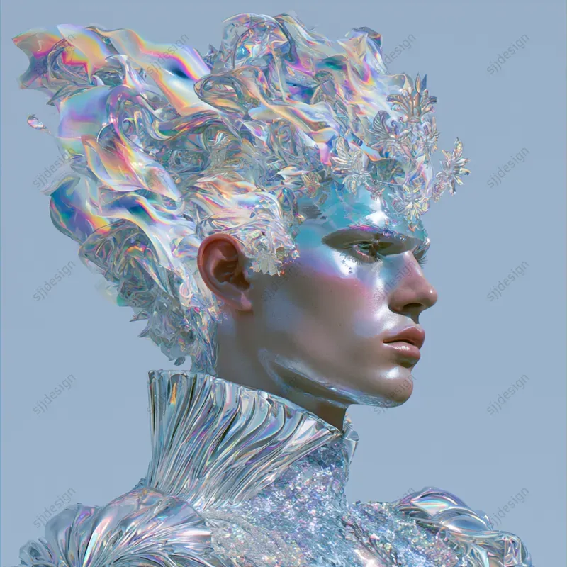 Prismveil Holographic Art