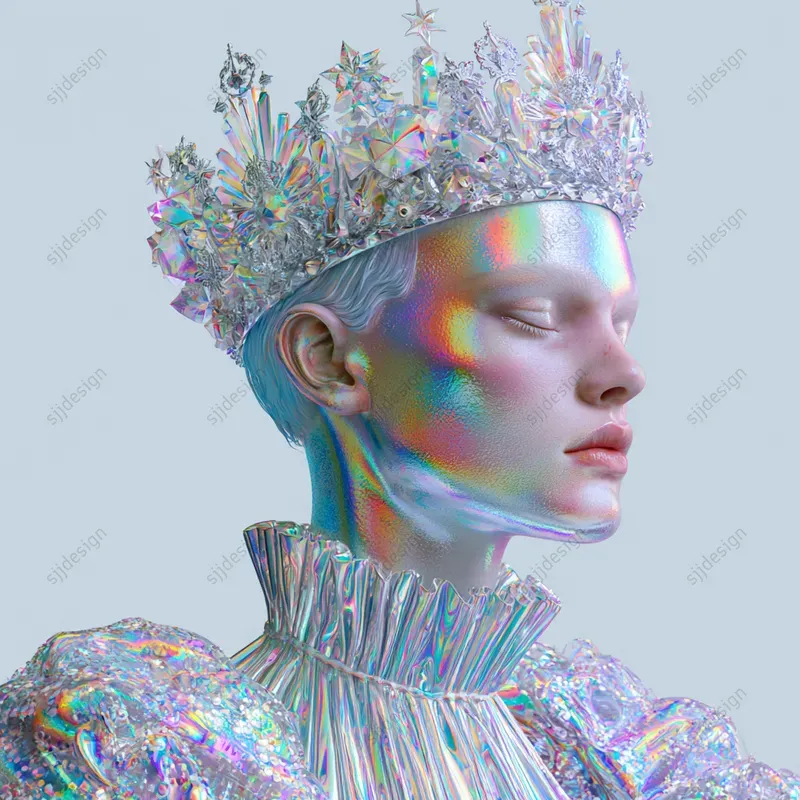 Prismveil Holographic Art