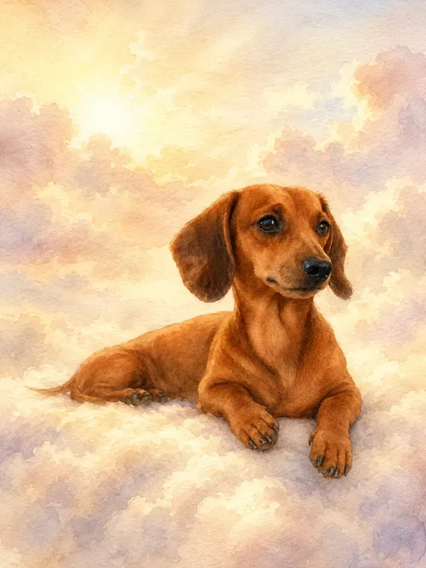 Pet Memorial Portraits From Your Photos