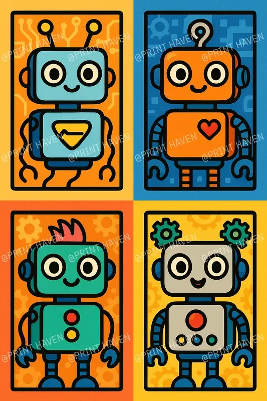Portrait Personas Grids