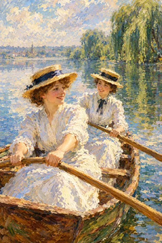 Impressionist Oil Painting Portraits