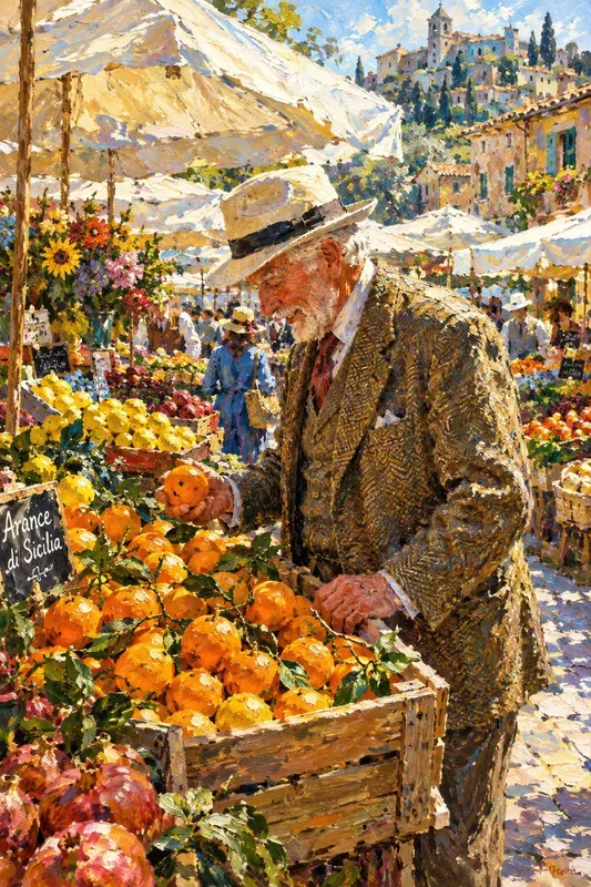 Impressionist Oil Painting Portraits