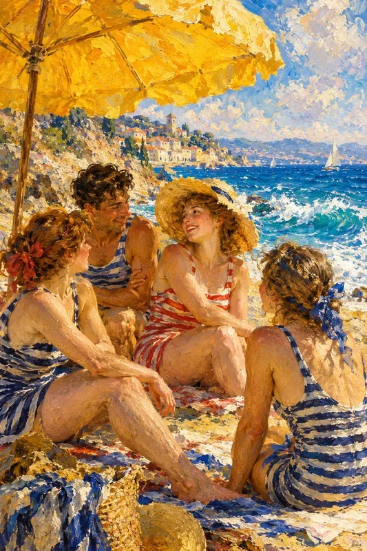 Impressionist Oil Painting Portraits