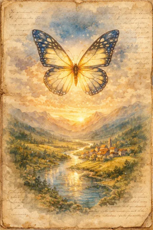 Surreal Journal Watercolor Paintings