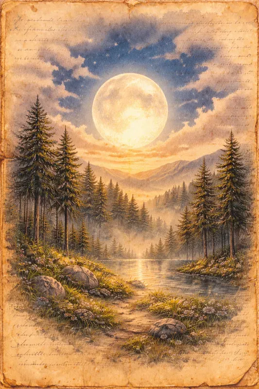 Surreal Journal Watercolor Paintings