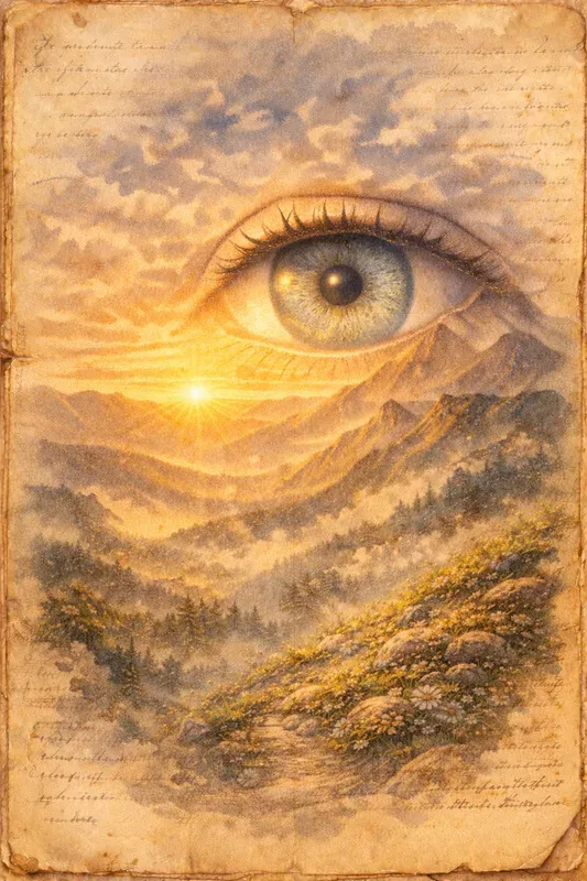 Surreal Journal Watercolor Paintings