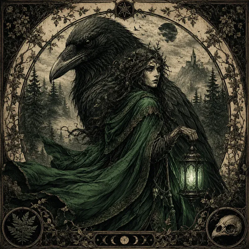 Dark Fairytale Gothic Illustration Packs
