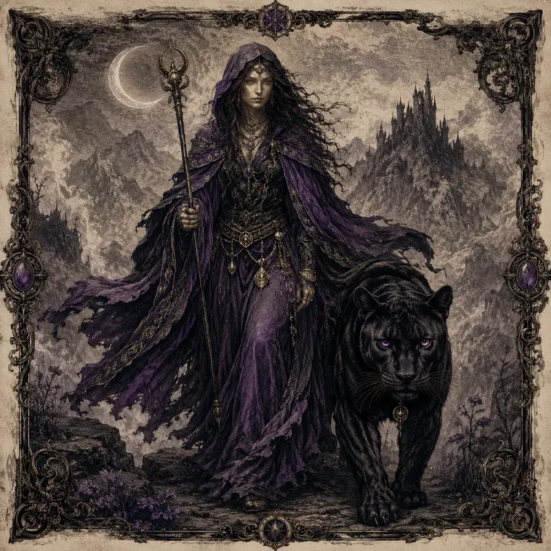 Dark Fairytale Gothic Illustration Packs