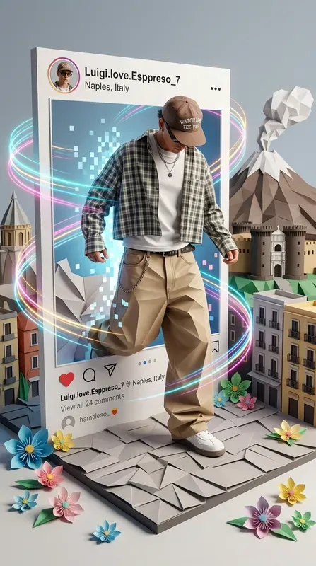 Instagram Posts On Origami Cityscape Json
