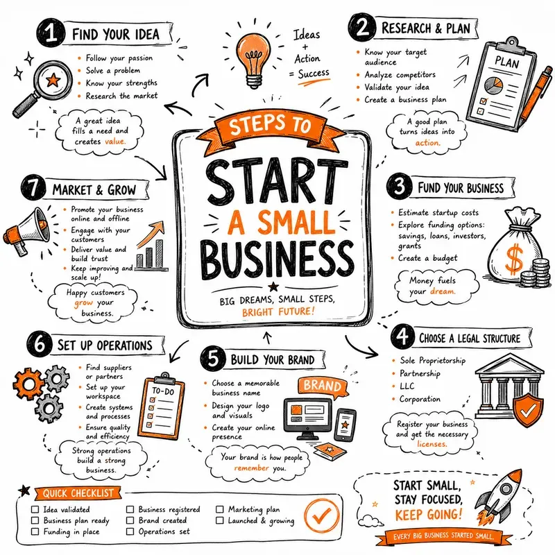 Sketch Note Infographics