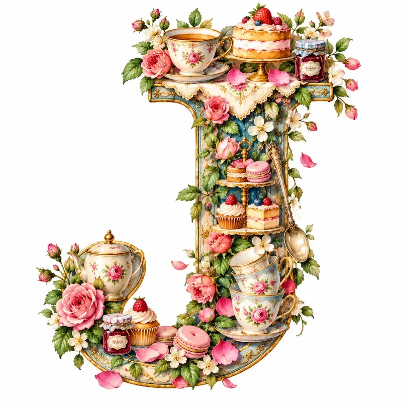 Whimsical Watercolor Alphabet Art Designs