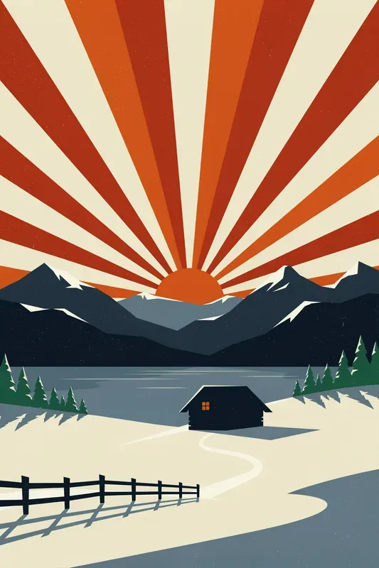 Midcentury Retro Poster Generator
