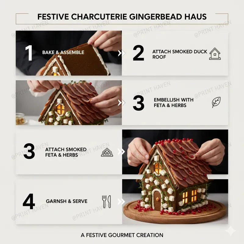 Hybrid Gingerbread House Blueprints Pro