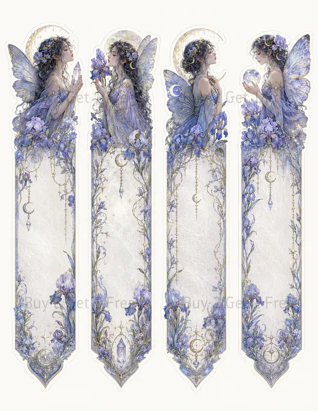 Character Topper Fussycut Bookmarks