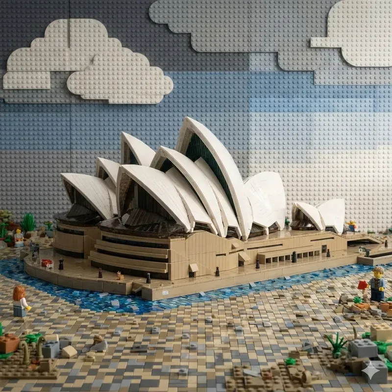 Lego Landmark Builders