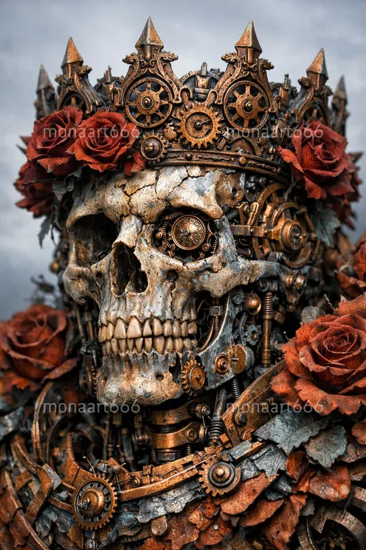 Sanguine Gears Ivory Bloom Collections