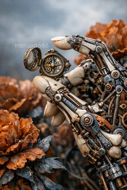 Sanguine Gears Ivory Bloom Collections