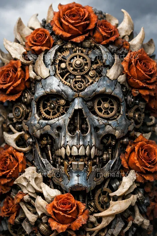 Sanguine Gears Ivory Bloom Collections