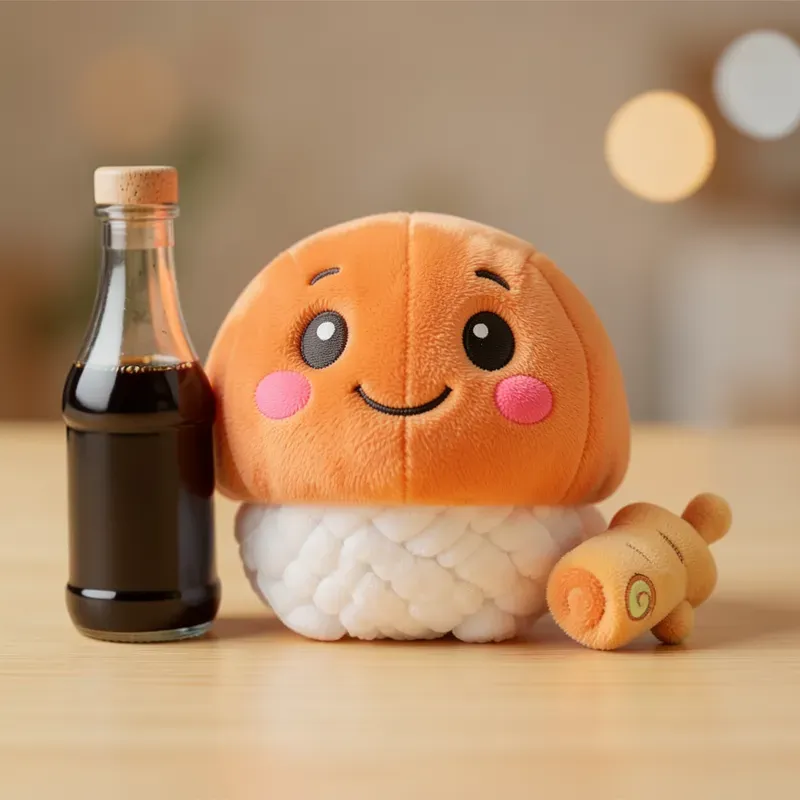 3D Plush Food Mascots