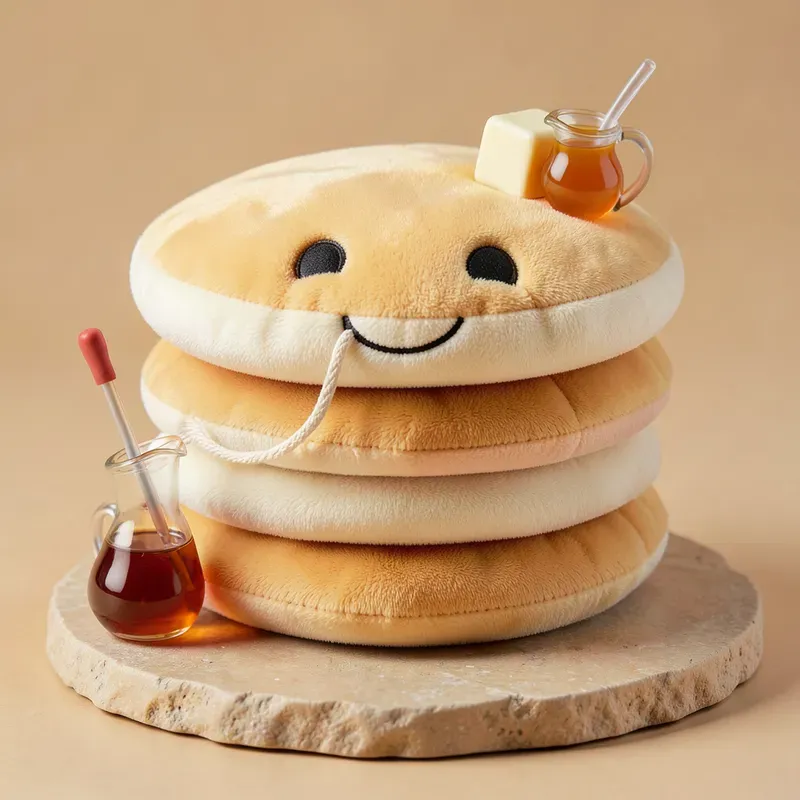 3D Plush Food Mascots