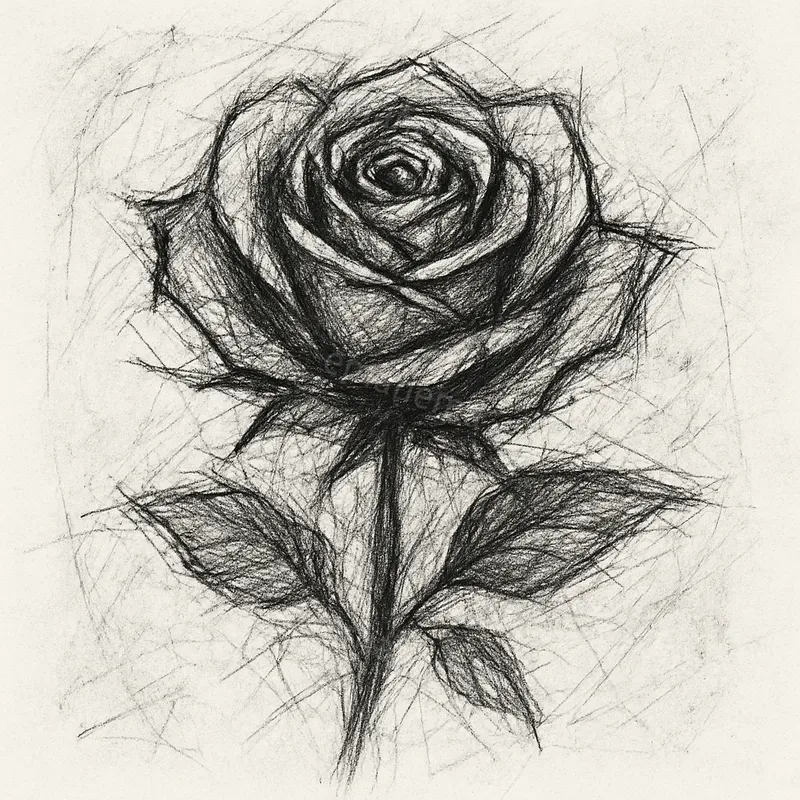 Pencil Hand Drawn Illustrations