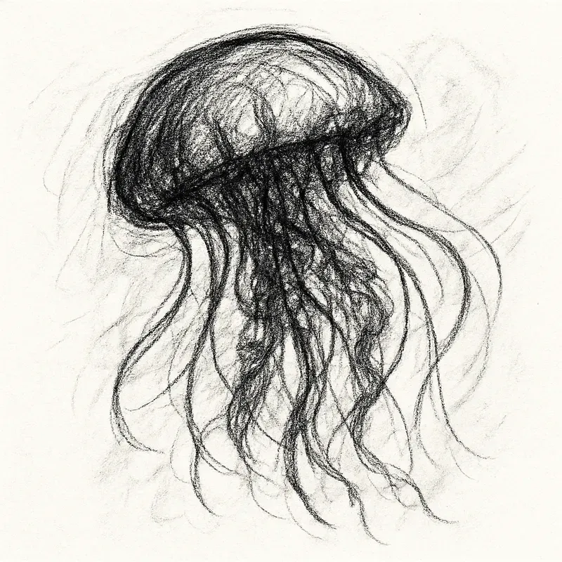 Pencil Hand Drawn Illustrations