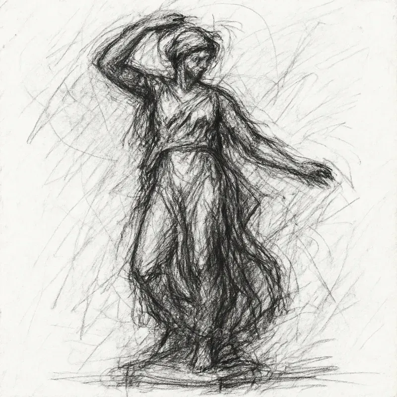 Pencil Hand Drawn Illustrations