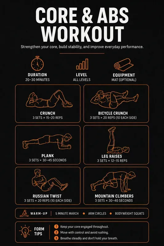 Workout Plan Poster Generator